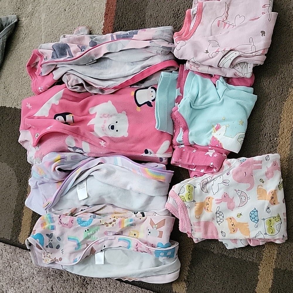 9-12 month and 12 month pajamas!